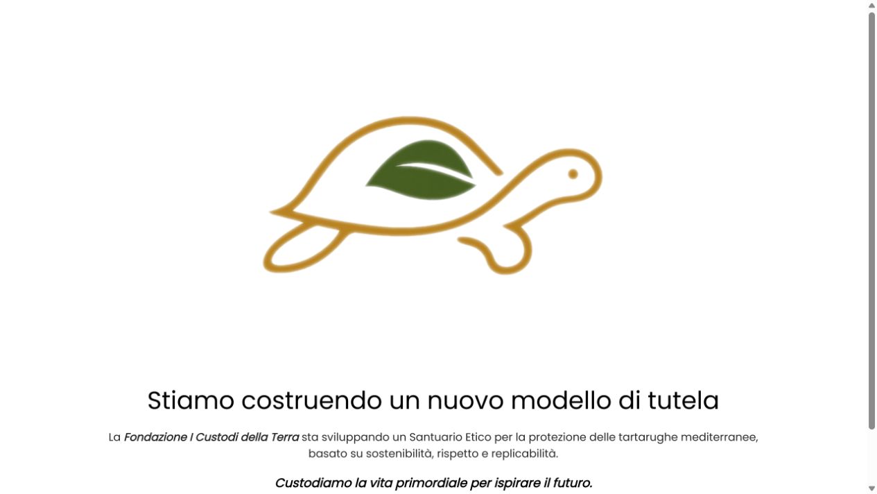 Anteprima del sito I Custodi della Terra